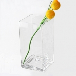 Square Bud Vase 20Cm