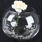 Large Rose Bowl 24X18X11Cm