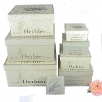8Pc Square Herb Gift Boxes