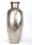 Nickel Plated Vase 78Cm