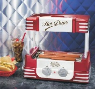 Retro Hotdog Grill And Roller