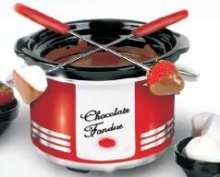 Retro Chocolate Heaven Fondue Kit