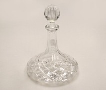 Bohemia Crystal Diamond Ship Decanter 750Ml - Min Orders Apply Bohemia Crystal Diamond Ship Decanter 750Ml - Min Orders Apply