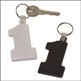 NO.1 PVC KEYRING