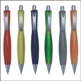 SILVER BULB CLIP PEN - MIN 100 UNITS