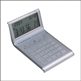 ALUMINIUM WORLDTIME CALCULATOR/CLOCK