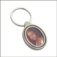 OVAL PHOTO FRAME KEYRING