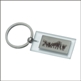 FROSTY RECTANGULAR KEYRING