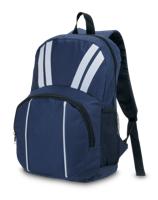 Twin Stripe Backpack - Navy