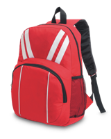Twin Stripe Backpack - Red