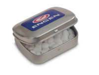 Square Tin Mints - Silver