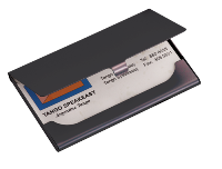 Business Card Holder - Black