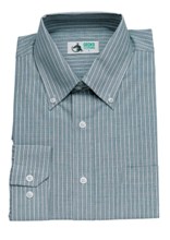 Mens Small Checked Lounge Shirt - Long Sleeve