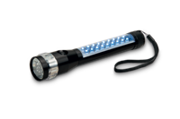 Flashing LED Torch - Black