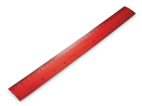 Ruler - Red