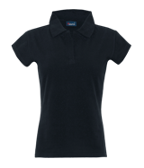 Womans Polo Shirt - Black