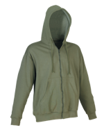 Hooded Fitted Sweatshirt - Green