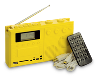 Vintage Radio - Yellow Vintage Radio - Yellow