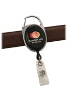 Belt Clip Id Pull Reel - Avail in: Blue