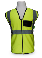 Reflective Waistcoat - Lime