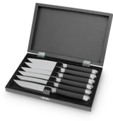 Elegant Steak Knife Set - Silver