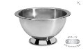 Aloe Stainless Steel Salad Bowl - Min Order: 4 Units