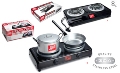 Hart 2 plate Electric Stove - available in black or white - Min Hart 2 plate Electric Stove - available in black or white - Min