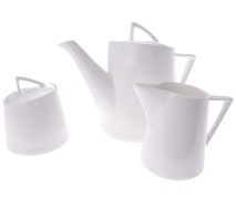 Maxwell & Williams Wb Monaco Squre 3Pc Tea Set - Min Orders Appl Maxwell & Williams Wb Monaco Squre 3Pc Tea Set - Min Orders Appl