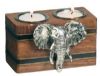 INDLOVU ELEPHANT CANDLE HOLDER