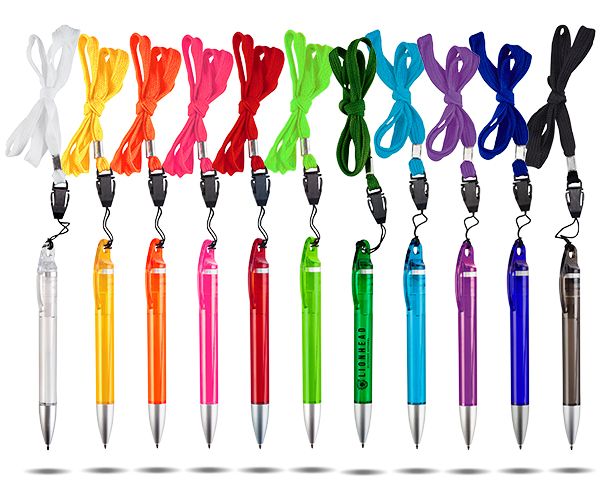 Nova Neck Pen - Avail in: Black, White, Red, Green or Blue