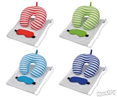 Kooshty Comfy Travel Set - Avail in: Red, Blue, Aqua, Lime