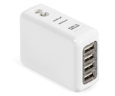 Hubspot International Usb Charging Adaptor - Avail in: White