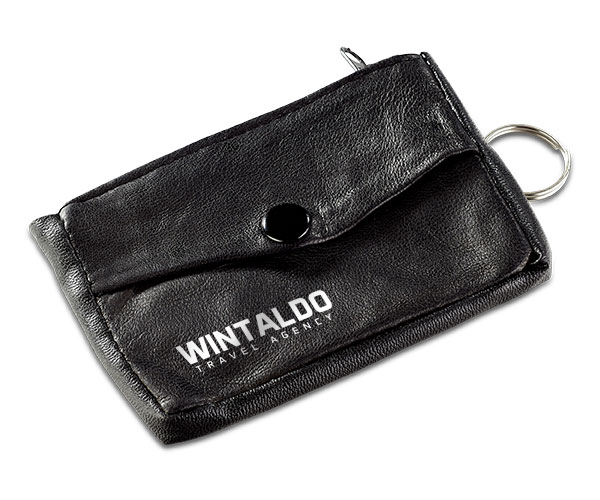 Texas Leather Key pouch - Avail in: Black