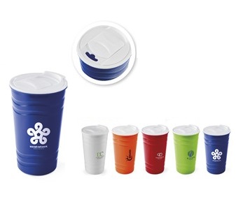 Wavy Double-Wall Tumbler