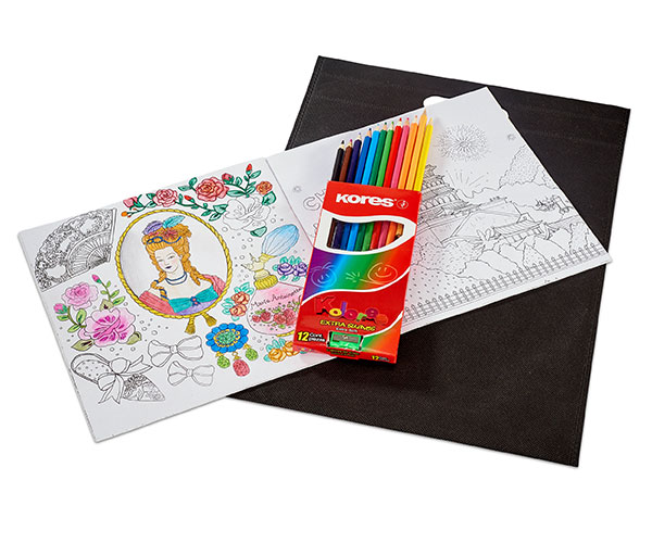 Tranquility Adult Colouring Set