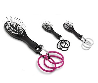 Anasasia Carabiner Brush & Elastic Bands