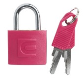 Cellini Travel Essentials  Easy Id Padlock Setlime  Placid Blue