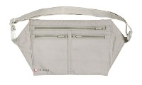 Cellini Travel Essentials  Large Security Waist Pouchnatural/Bro