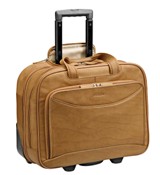 Cellini Monte Carlo  Expanding Business Trolley tan  Dark Chocol