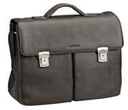 Cellini Monte Carlo  Large Laptop Briefcase dark Chocolate