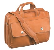 Cellini Monte Carlo  Laptop Business Case tan   Dark Chocolate