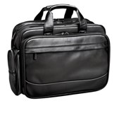 Polo Leather Travel Goods Expanding Multi-Pocket Laptop Briefc Polo Leather Travel Goods Expanding Multi-Pocket Laptop Briefc