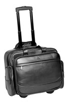 Polo Leather Travel Goods Mobile Office - Brown Black Polo Leather Travel Goods Mobile Office - Brown Black