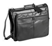 Polo Leather Travel Goods Garment Bag - Black Polo Leather Travel Goods Garment Bag - Black