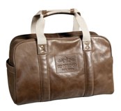Polo Polo New York - Leather Weekender Bag - Brown Polo Polo New York - Leather Weekender Bag - Brown