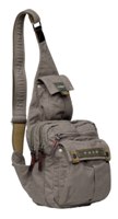 Polo Synthetic Bags Body Bag - Khaki Grey Black Polo Synthetic Bags Body Bag - Khaki Grey Black