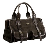 Polo Leather Handbags Small Shopper - Brown Black Polo Leather Handbags Small Shopper - Brown Black