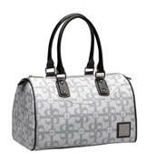 Polo Synthetic Handbags Barrel - White/Grey Black/Brown Polo Synthetic Handbags Barrel - White/Grey Black/Brown