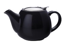 Maxwell & Williams Infusions Tea Pot Black 600Ml - Min Orders Ap Maxwell & Williams Infusions Tea Pot Black 600Ml - Min Orders Ap