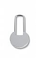 Castel. Round metal key ring.